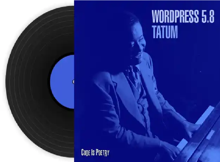 WordPress 5.8 Tatum